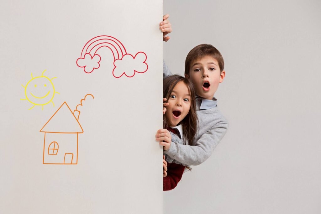 Kreslím, čmárám a maluji na zeď